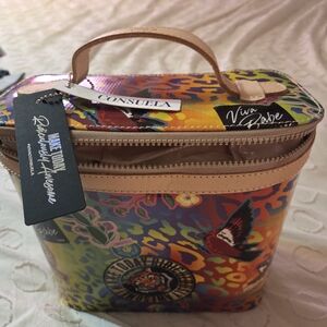 Consuela Multicolor Cosmetic Tote Cami NEW